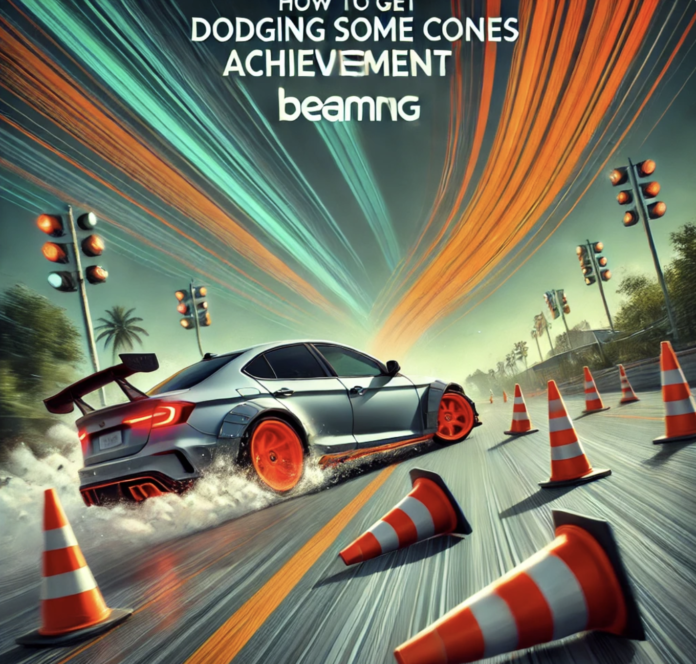 How to Get Dodging Some Cones Achievement BeamNG